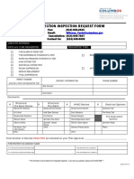 Fire Protection Inspection Request Form 11-19-15