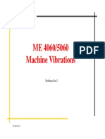 ME 4060/5060 Machine Vibrations: Problem Set 2