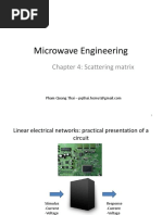 洋書 Microwave Network Scattering Matrix rf - Example of computation of S matrix - Electrical