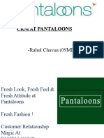 CRM at Pantaloons: - Rahul Chavan (09MBA005)