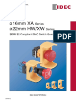 16 MM XA Series & 22 MM HW, XW Series SEMI S2 Compliant EMO