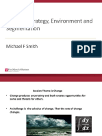 Systems, Strategy, Environment and Segmentation: Michael F Smith