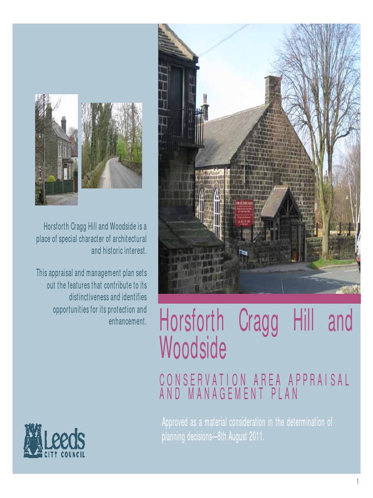Horsforth Cragg Hill and Woodside Caa (August 2011) PDF Road