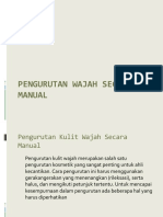 Pengurutan Wajah Secara Manual