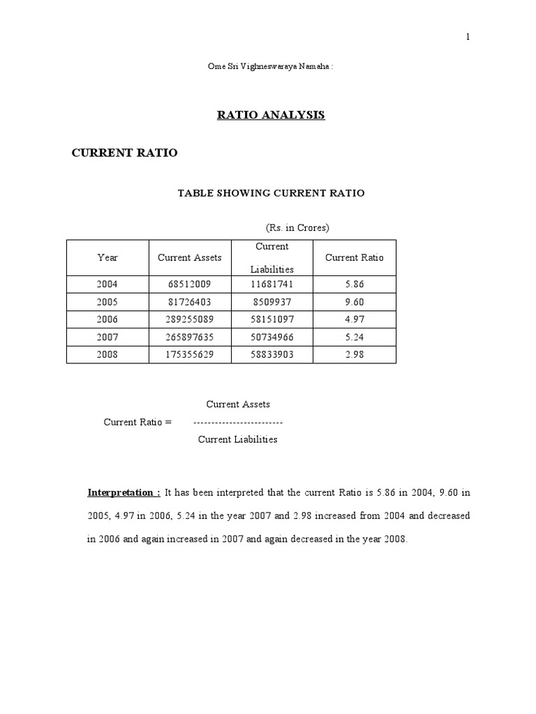 Financial Ratio Analysis Overview | PDF | Dividend | Yield (Finance)