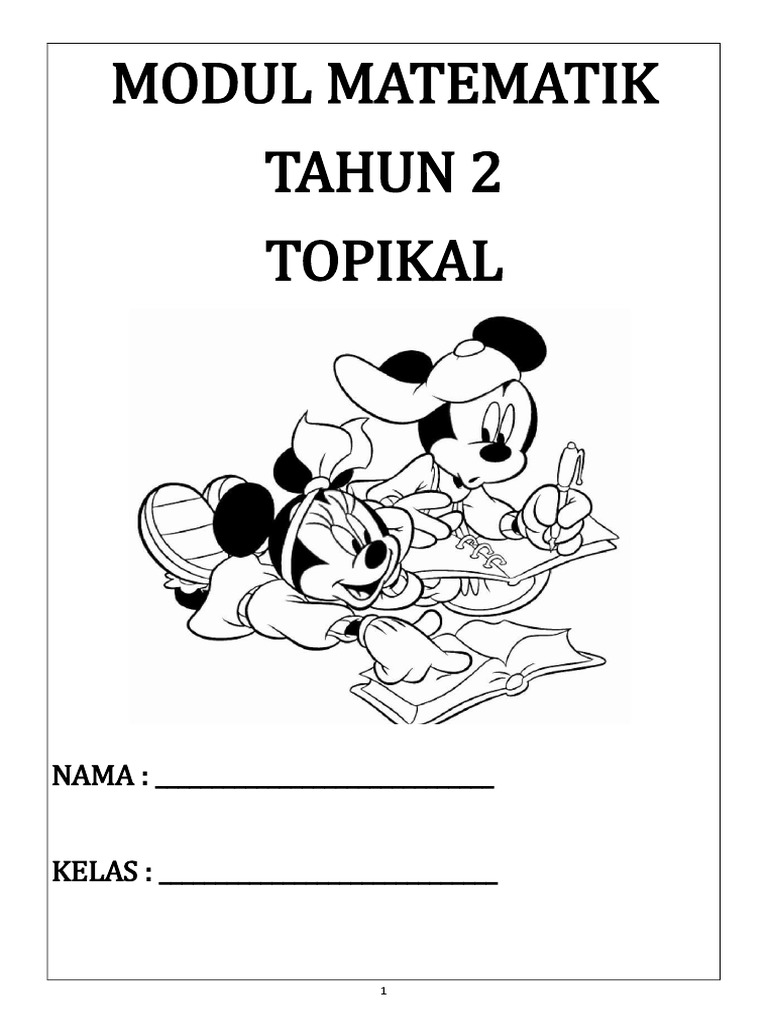 Modul Matematik Tahun 2TERKINI | PDF