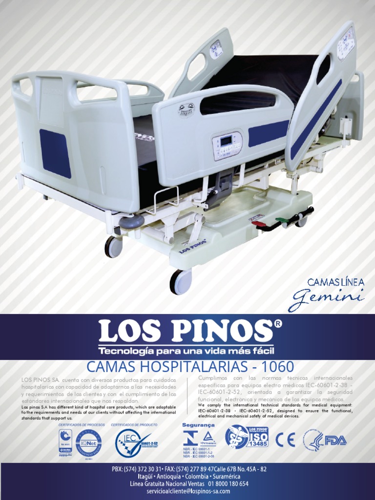 Ministerio Previsión Absay FT Cama1060 | PDF | Acero | Medicina
