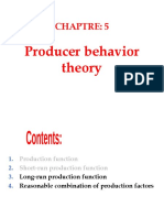 (Lesson Part-III) - Chapter 5. Producer Behavior Theory