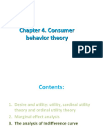 (Lesson Part-III) - Chapter 4. Consumer Behavior Theory