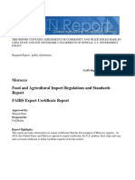 Food and Agricultural Import Regulations and Standards Report - Rabat - Morocco - 12-28-2018