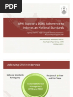 Download APKI Supports 100 Adherence to Indonesian National Standards by Asia Pulp and Paper SN50414309 doc pdf