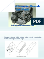 Toleransi Bentuk Dan Posisi