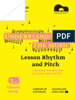 Understand The Music - 2nd Theory Book. Learn How To Read Sheet Music For Beginner Adults and Kids. Lesson Rhythm and Pitch
