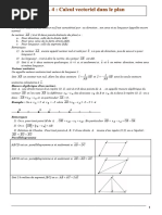 CH 4 Calcul Vectoriel