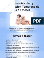 Tema 6. Psicomotricidad de 0 A 12 Meses