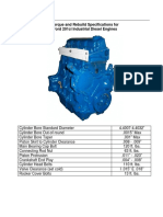 Ford 201ci Diesel Engine Specs and Torque Settings