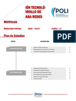 Especializacion Tecnologica en El Desarrollo de Aplicativos para Redes Moviles Virtual