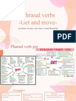 Phrasal Verbs - Get and Move-: Ana Maria Carvajal-Sofia Torres - Daniel Hernandez