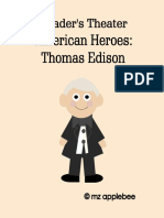Readers Theater American Heroes Thomas Edison