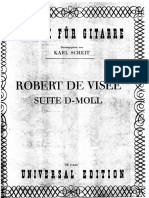 Pdfcookie.com Robert de Visee Suite in d Minor Arr Scheit