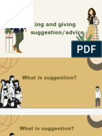 Asking and Giving Advice