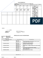 School Workweek Plan To The Personnel Division/Section/Unit