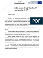 spain - teaching learning evidence upon latvias ltt - 2021