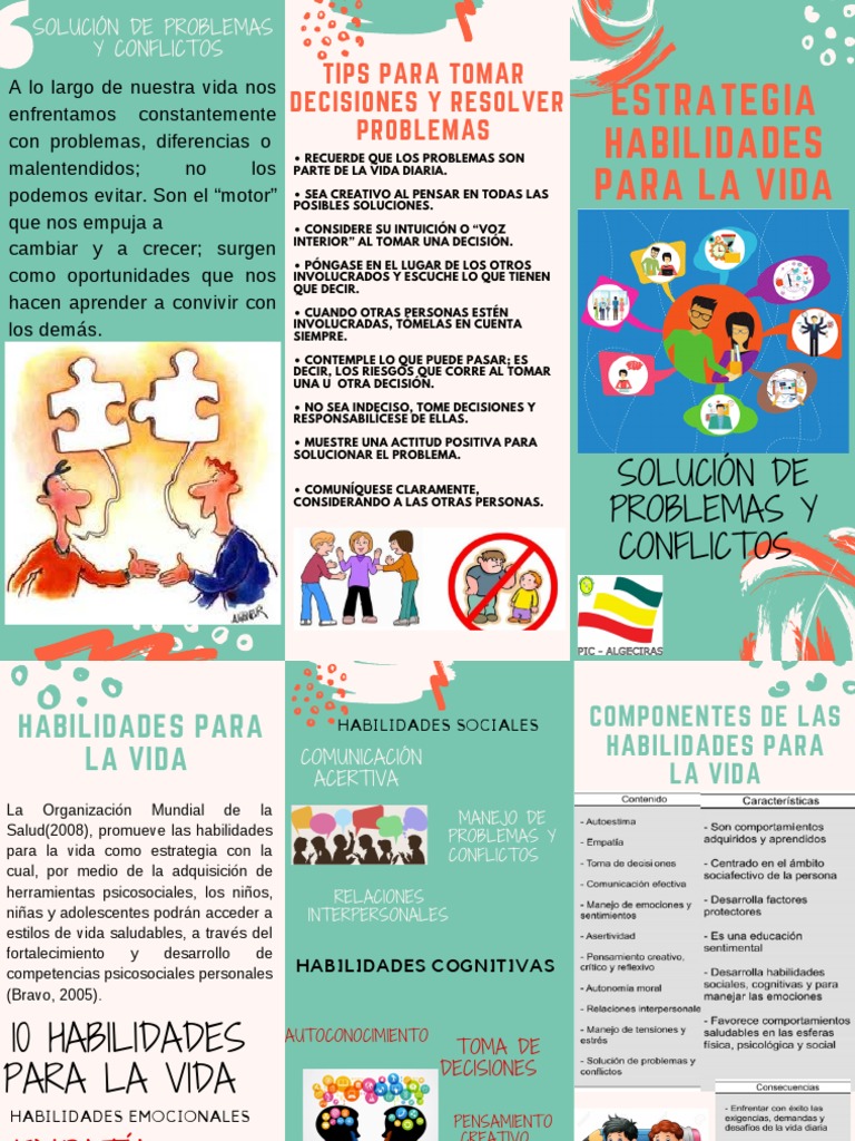 Habilidades para la Vida: Estrategias Clave | PDF | Las emociones ...