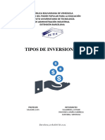 Tipos de Inversion