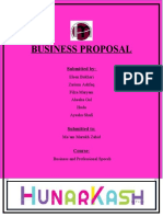 Speech (Business Proposal)