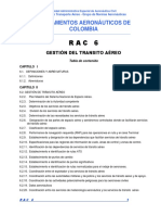 RAC 6 - Gestión de Tránsito Aéreo