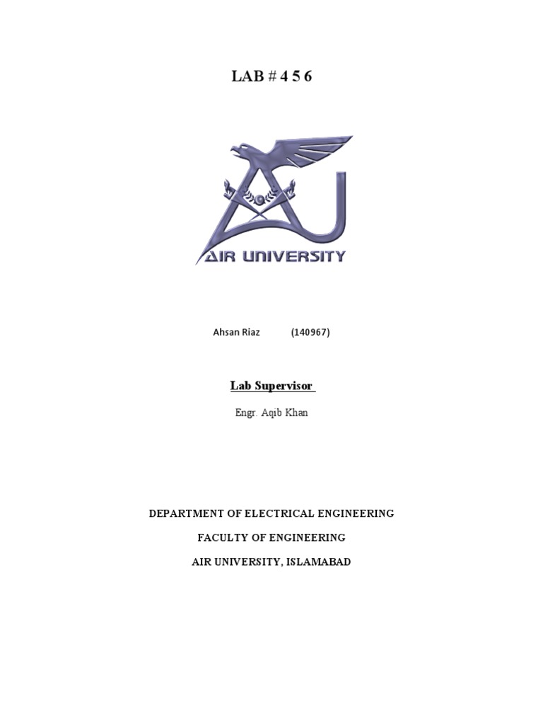 Lab Supervisor: Ahsan Riaz (140967) | PDF | Command Line Interface ...