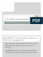 Passive & Active Transport