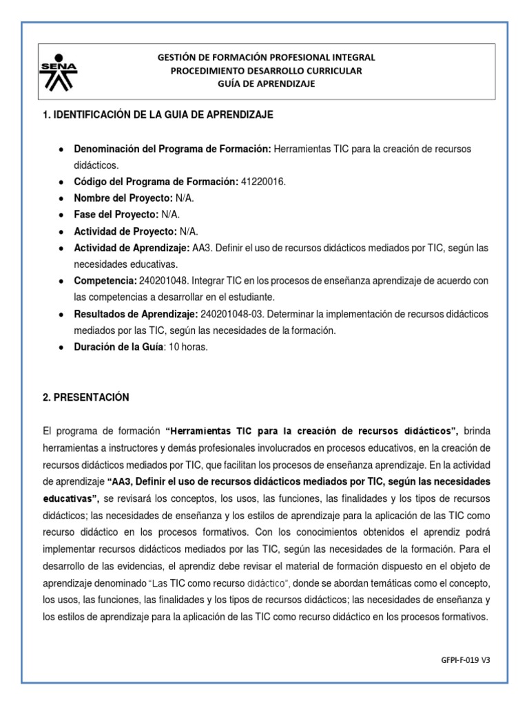 Uso de TIC en Recursos Didácticos | PDF | Evaluación | Aprendizaje