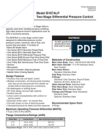 DSBV87ALP Two-Stage Differential Pressure Control Valve Specs