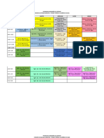 Horarios 2021 - 1 - Ing de Sistemas