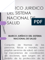 Marco Juridico Del Sistema Nacional de Salud