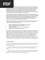 Evaluación continua