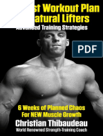The Best Workout Plan For Natural Lifters