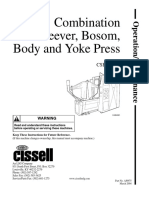 Combination Sleever, Bosom, Yoke Press