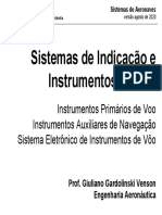 Sistemas de Aeronaves e Instrumentos de Voo