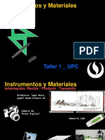 Materiales e Instrumentos