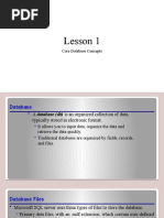 Chapter 1 Database