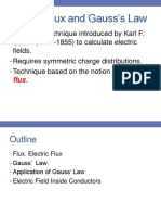 Electric Flux and Gauss's Law