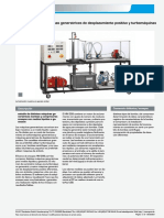 HM 299 Comparacin de Mquinas Generatrices de Desplazamiento Positivo y Turbomquinas Gunt 852 PDF - 1 - Es ES 2