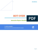Hot Oven: Interactive Physics Simulation
