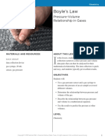 Boyle's Law: Pressure-Volume Relationship in Gases