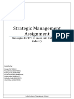 Strategic Management Assignment: Strategies For ITC To Enter Into Cuban Cigar Industry