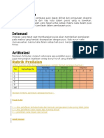 Format Penilaian Lomba Baca Puisi