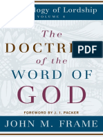John Frame Doctrine of the Word of God Excerpt